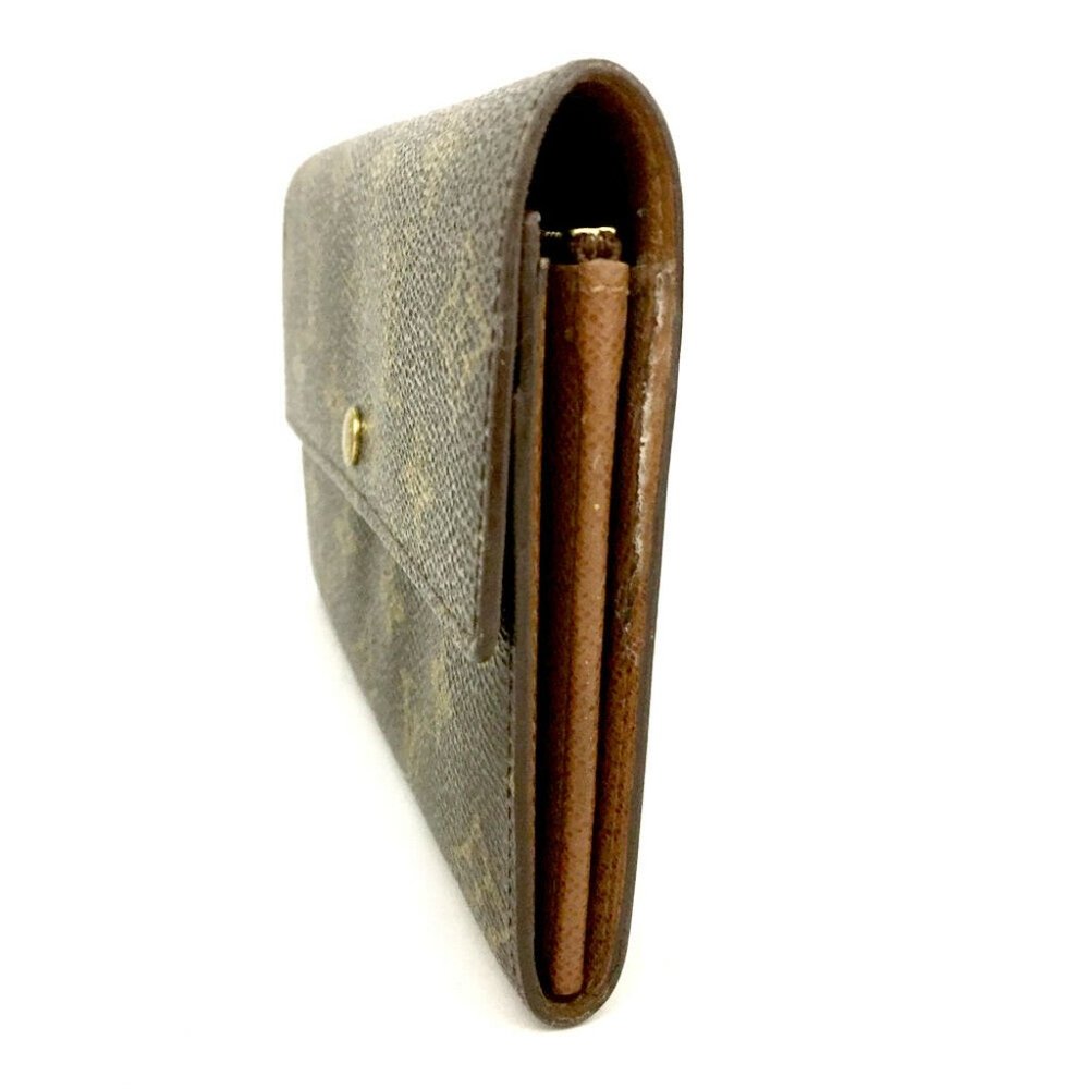 100% Authentic Louis Vuitton Monogram Portefeiulle Sarah Bifold Wallet - Picture 4 of 9